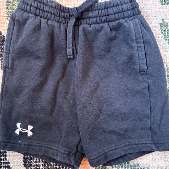 Under Armour Other - Under Armour Boys Sweatpant Shorts — Black | Youth XS